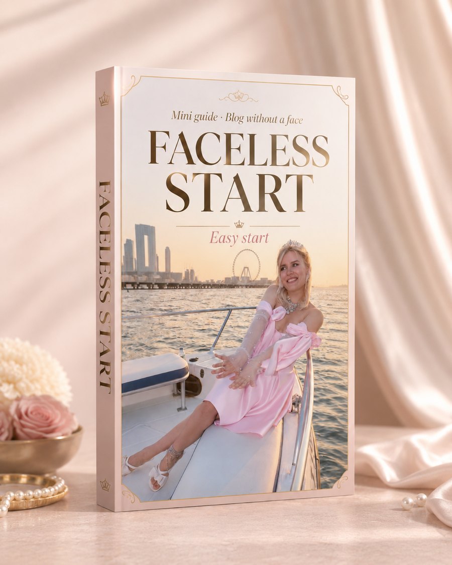FACELESS START — the book by Anastasia