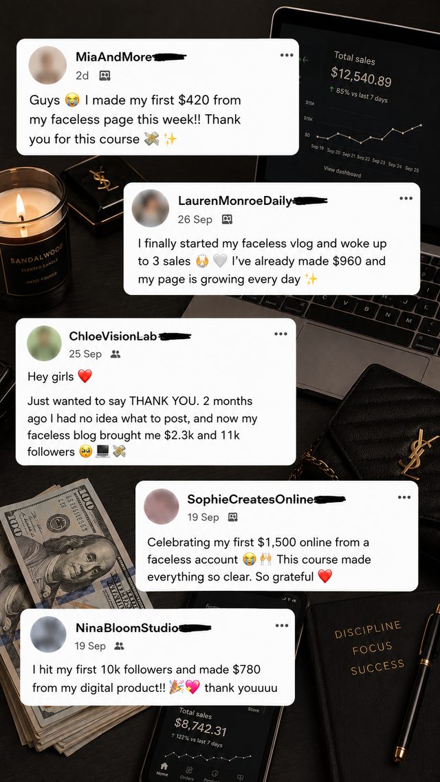 Member results and thank-you messages